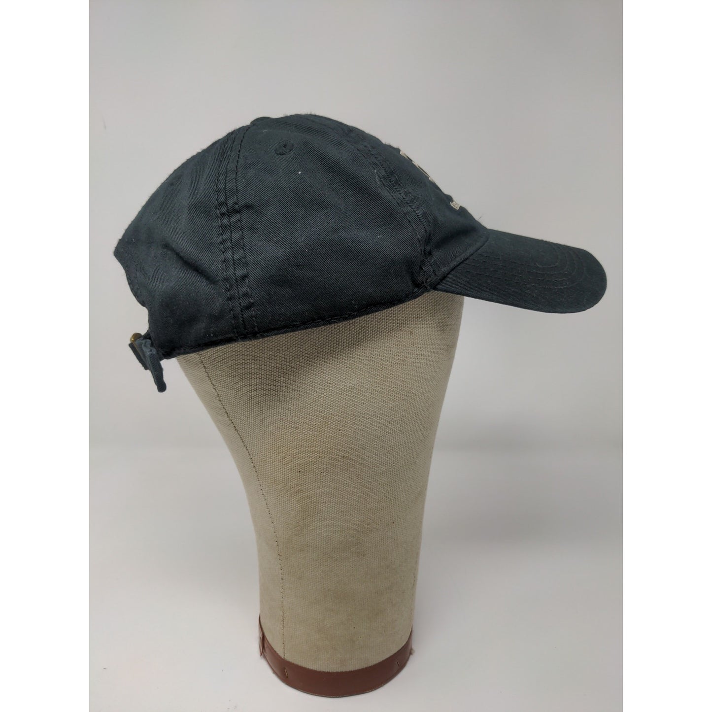 Purdue Slideback Hat Embroidered Logo Black Industrial Roundtable