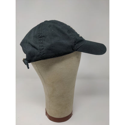 Purdue Slideback Hat Embroidered Logo Black Industrial Roundtable