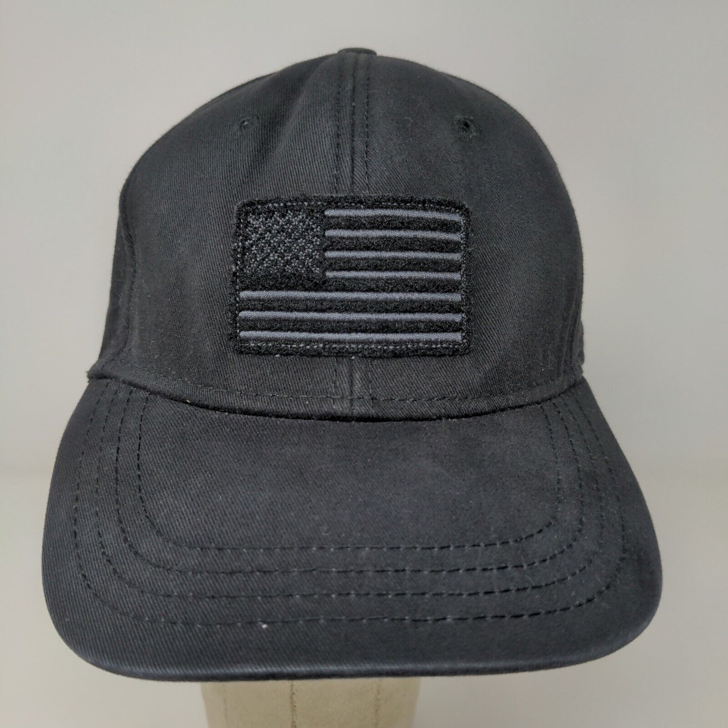 H3 Headwear Men's Snapback Hat Patriotic American Flag Black Adjustable