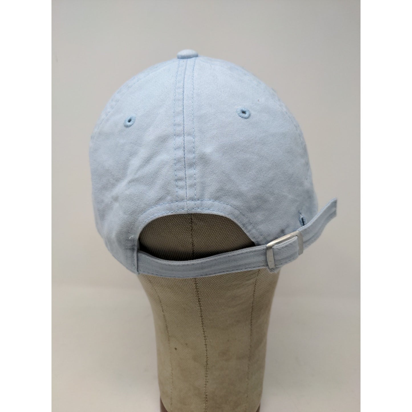 Wembley Ask Your Mother Slideback Hat Size OS Blue Embroidered Spell Out