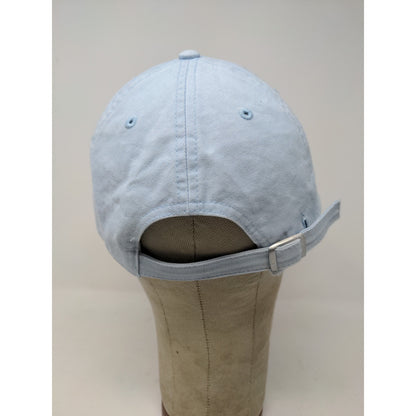Wembley Ask Your Mother Slideback Hat Size OS Blue Embroidered Spell Out