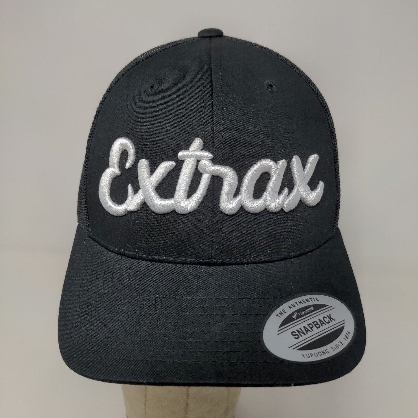 Extrax Men's Snapback Mesh Back Hat Adjustable Powered by the People