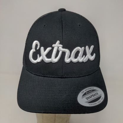 Extrax Men's Snapback Mesh Back Hat Adjustable Powered by the People