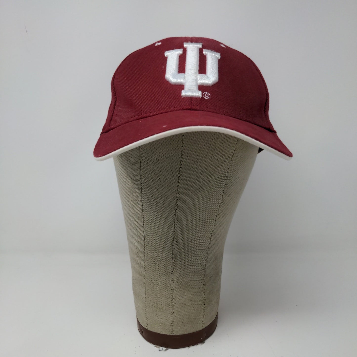 Steve & Barry's IU Indiana Hoosiers Strapback Hat Embroidered Logo Red OSFA