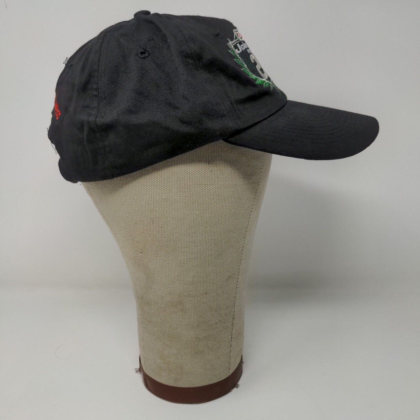 John Force Racing Castrol Oil 25 Year Celebration Slideback Cap Hat Black
