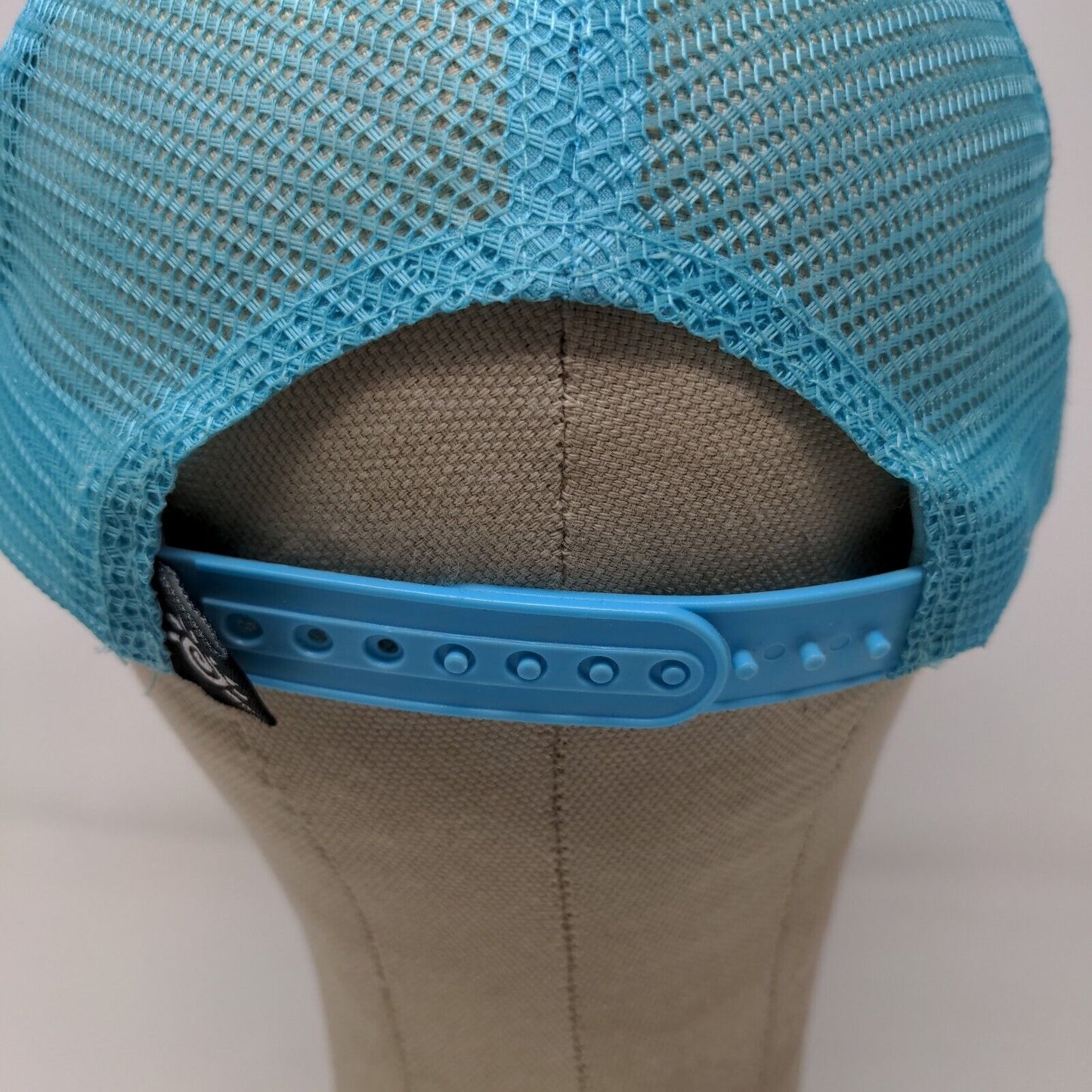 Del Sol Snapback Mesh Back Hat Blue Sunset Logo 100% Polyester
