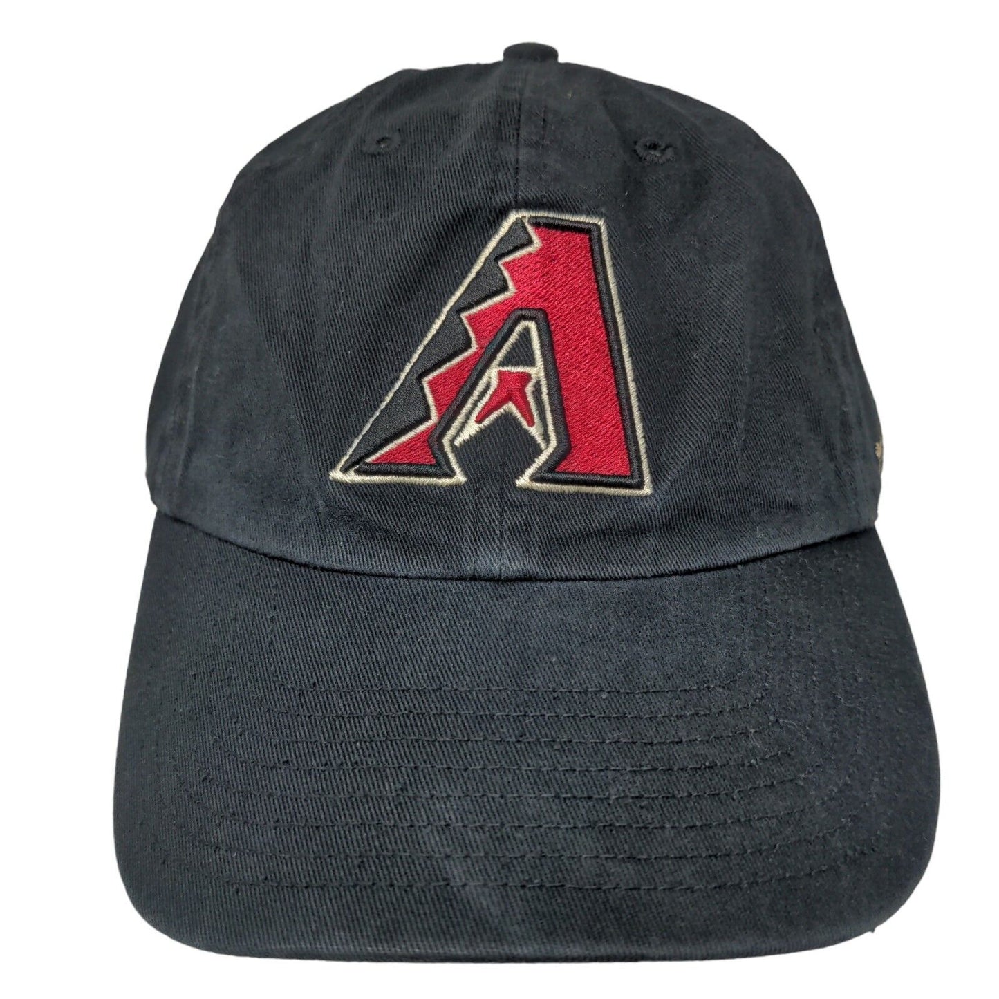 '47 Brand Men's Arizona Diamondbacks Slideback Hat Black OSFA Embroidered Logo