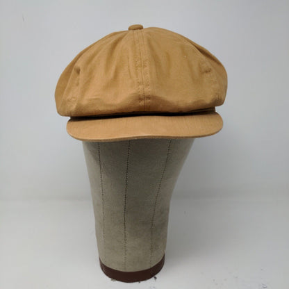 Something Special Womens Newsboy Pressboy Cabbie Hat Brown Size L