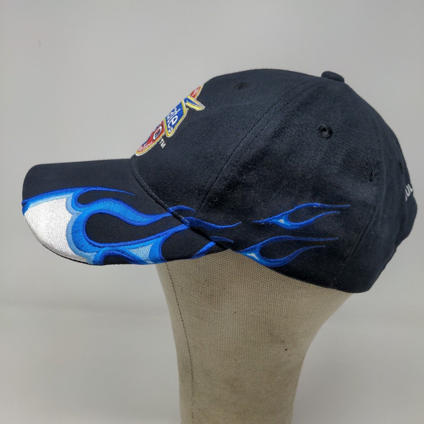 Main Gate Men's Allstate Brickyard 400 Strapback Hat Black 2007 Flames