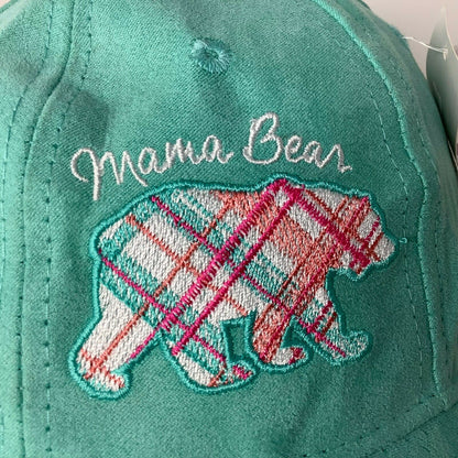 Katydid Mama Bear Women Baseball Cap Hat Slideback Embroideered OSFM W/Tags