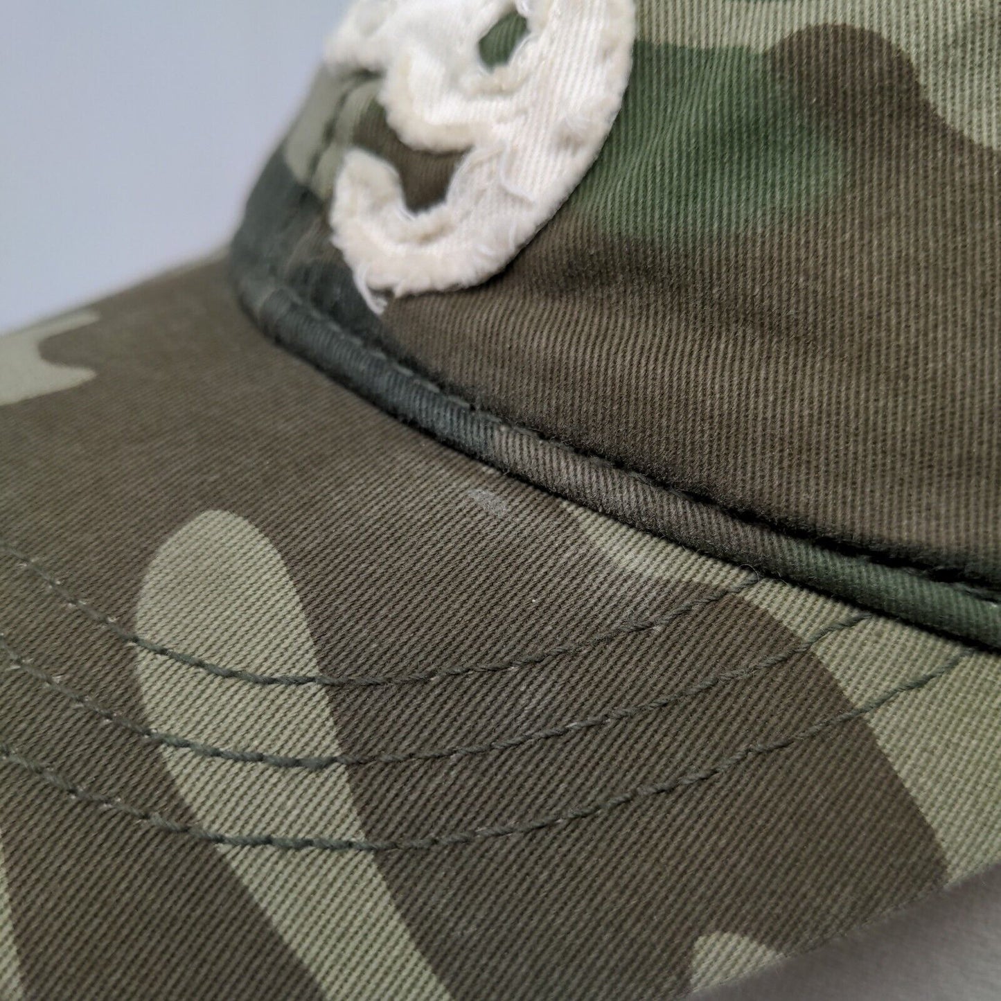 Place 1989 Baby Stretchy Camo Hat Green 18-24 Months Cotton Patch Logo