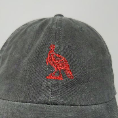 Port Authority Men's Pheasant Slideback Hat Gray Embroidered Logo