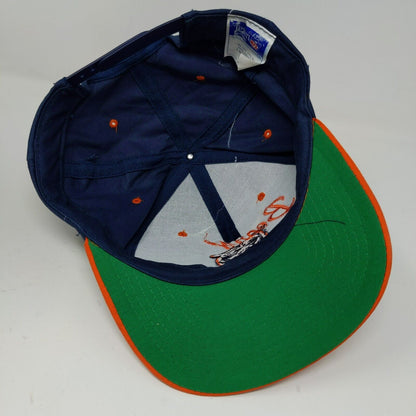 Team NFL Chicago Bears Snapback Hat Blue Orange OSFA Embroidered Logo