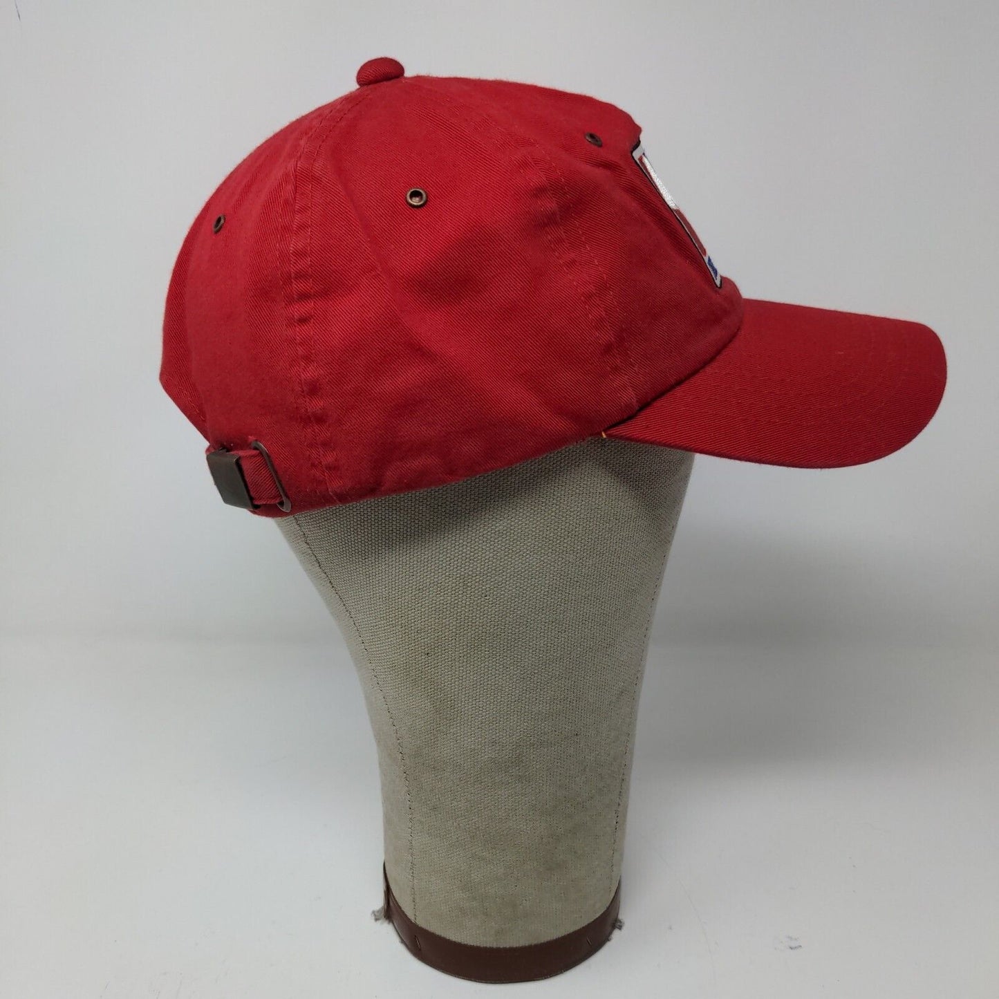 Indy Racing League Hat Red OSFA Slideback Embroidered Logo W/Tags