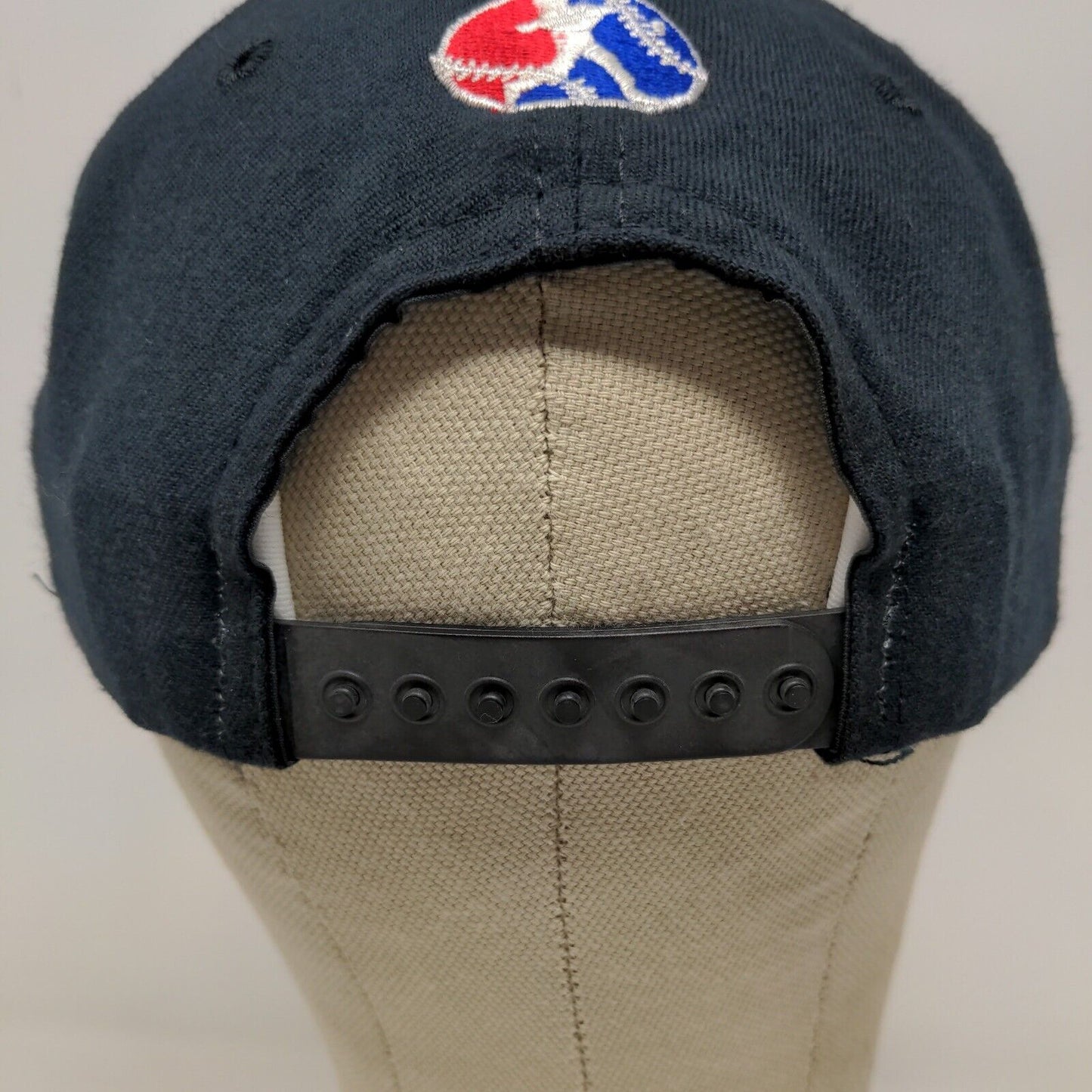 Little League Mens Vintage 2001 Central Regional Hat Black Red OSFA Snapback