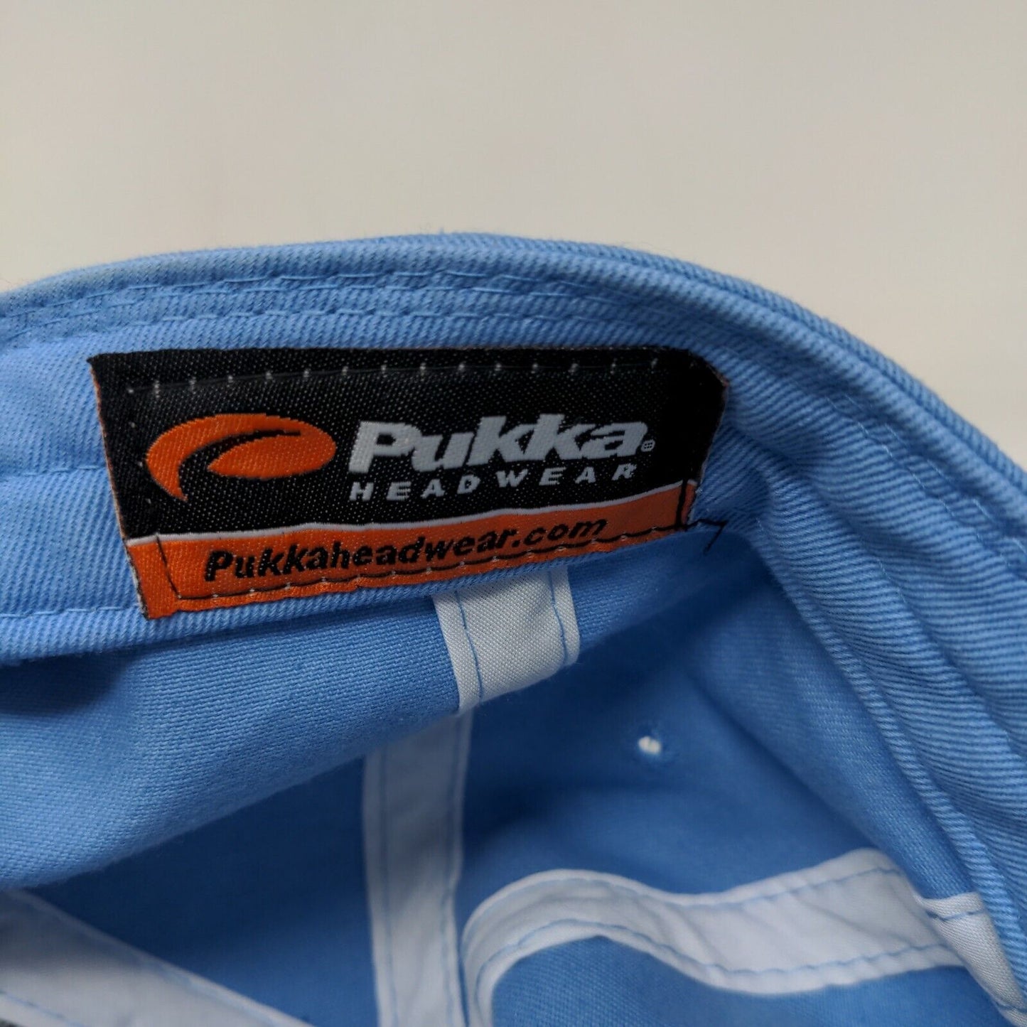 Pukka Headwear Men's Strapback Hat Blue Size OS Embroidered Little Bennet Golf