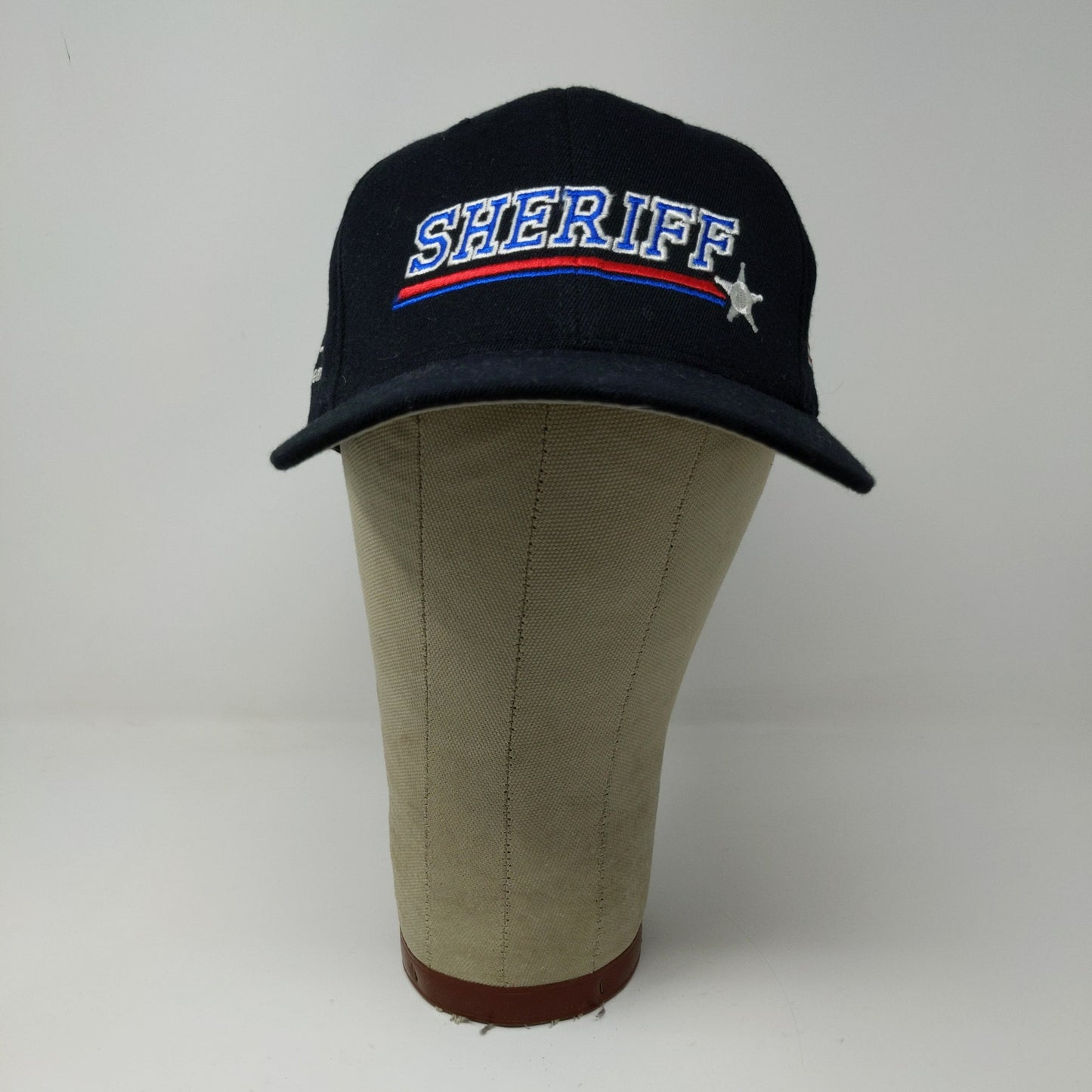 Flexfit 9/11 Memorial Sheriff Hat Patriotic American Flag Black Embroidered
