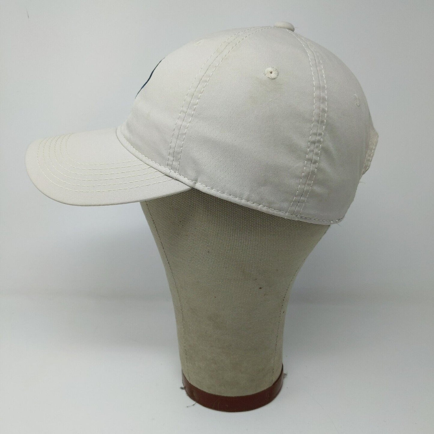 Orange Beach Alabama Slideback Hat Gray Beige Adjustable Embroidered Logo