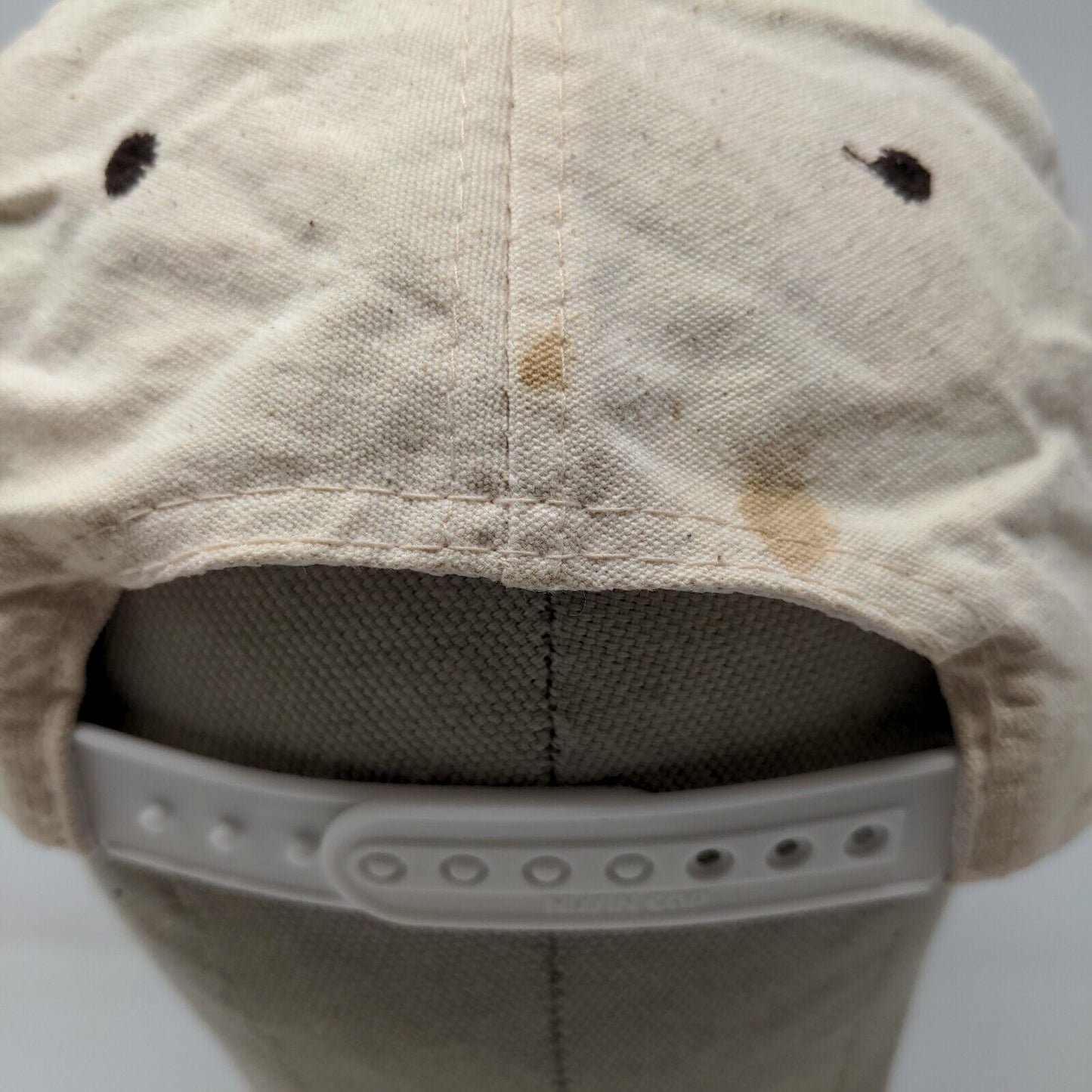 Nissin Men's Bay View Golf Snapback Hat Tan Brown OSFM Distressed
