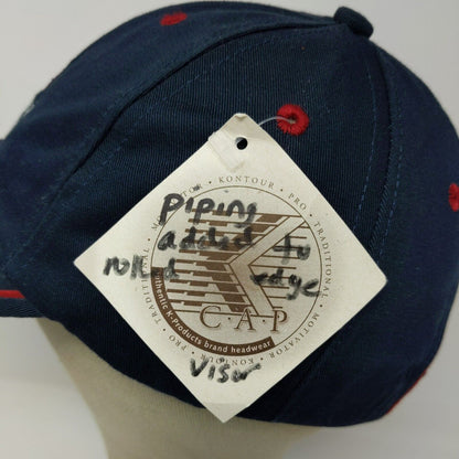 Vintage Sample American Identity Embroidered Hat Made in USA W/Tags