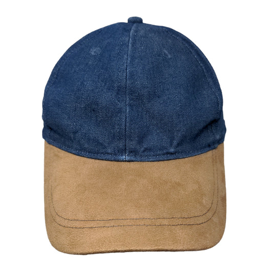 Mudd Men's Strapback Hat Blue Adjustable Cotton Polyester Blend