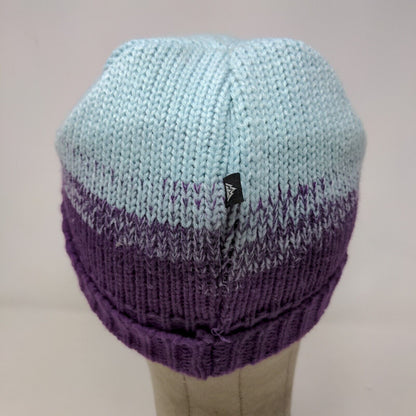 Snozu Youth Knit Beanie Hat Gap Blue Purple Ombre One Size 18M to 6