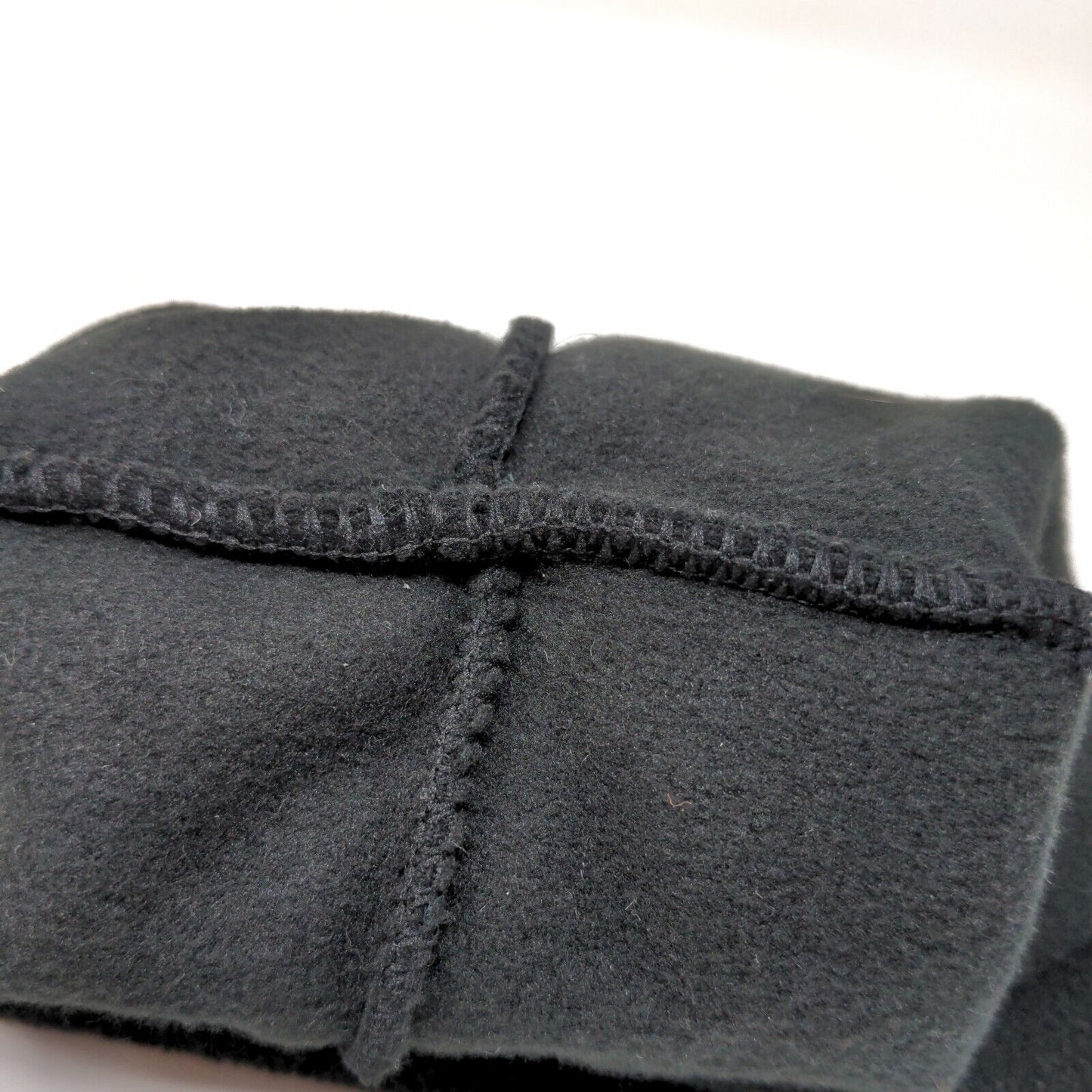 Manheim Louisville Men's Knit Beanie Hat Black Fleece Embroidered Logo