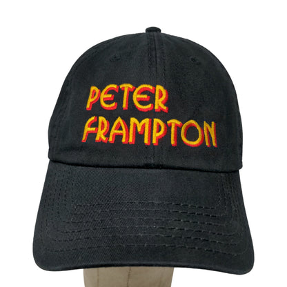 Otto Men's Peter Frampton Cap Hat Black OSFM Embroidered Logo