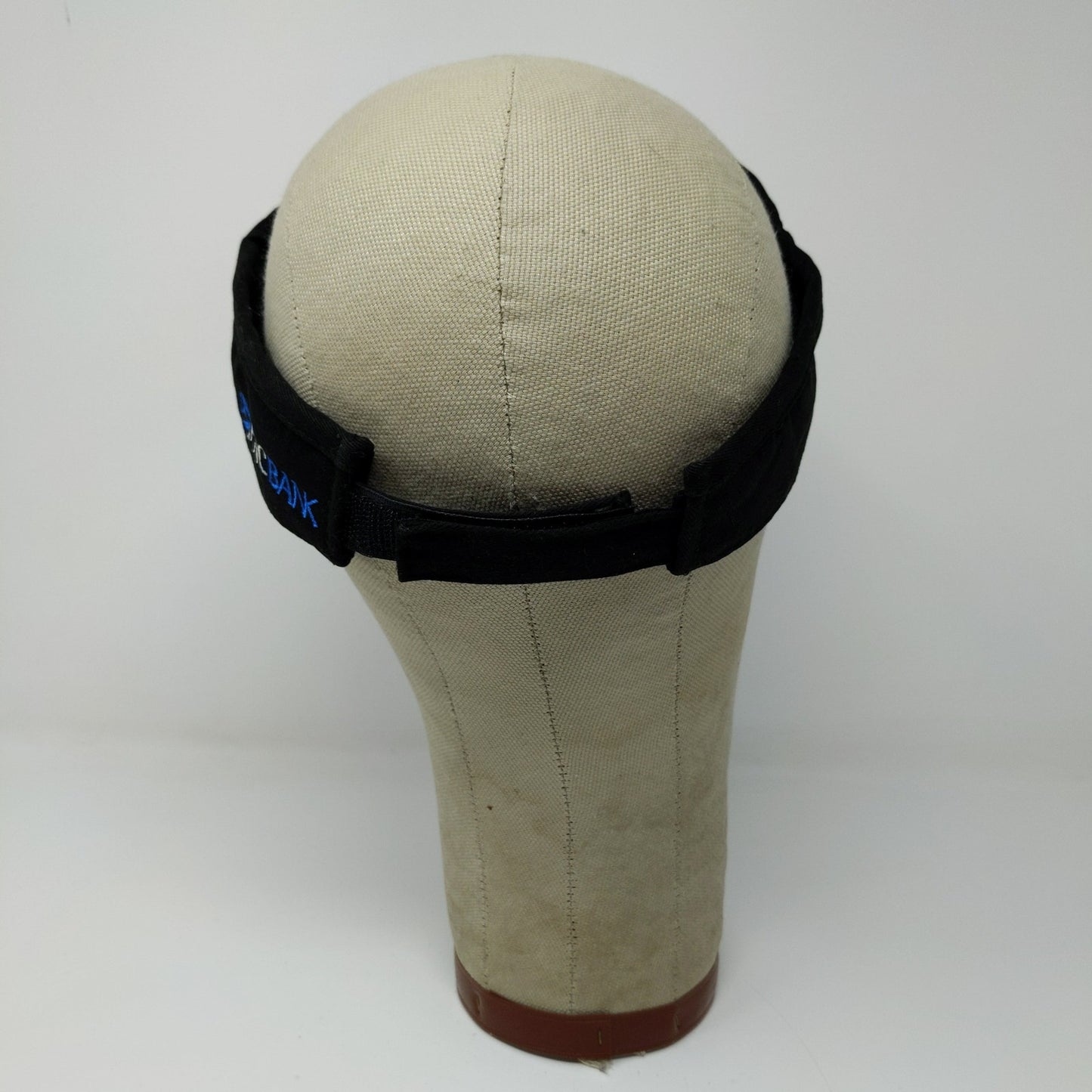 MLB Pittsburgh Pirates PNC Bank Sun Visor Hat Black Gold Embroidered OSFA