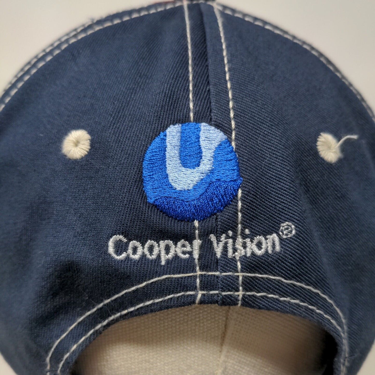 OC Sports Men's Strapback Hat Blue Size Adult Embroidered Logo