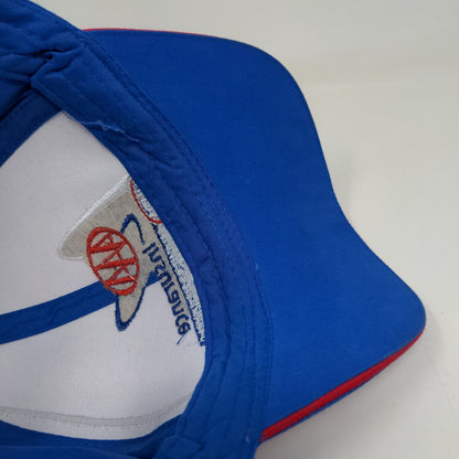 AAA NHRA Midwest Nationals 2010 Strapback Hat Gateway White Blue Red Logo