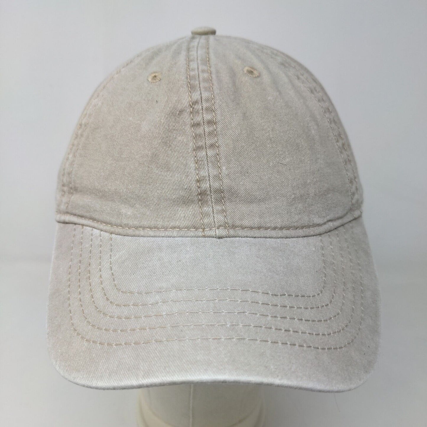 Unbranded Men's Slideback Hat Tan Brownstone Size OSFM Blank