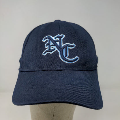 Top of the World Men's Hat Cap Blue One Fit Embroidered Logo NC