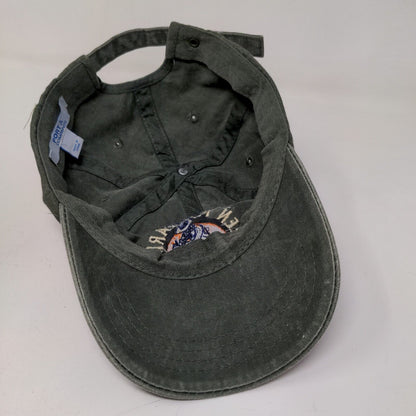 Port & Company Men's Slideback Hat Green Adjustable Green Top Farms Logo