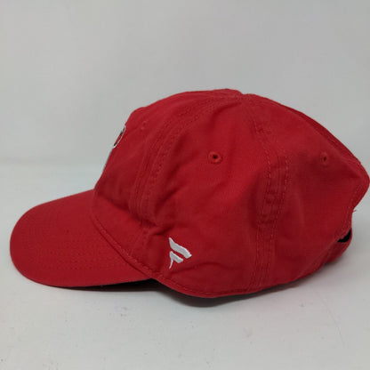 Fanatics Boy's NHL Strapback Hat Red OSFM Embroidered New Jersey Devils Logo