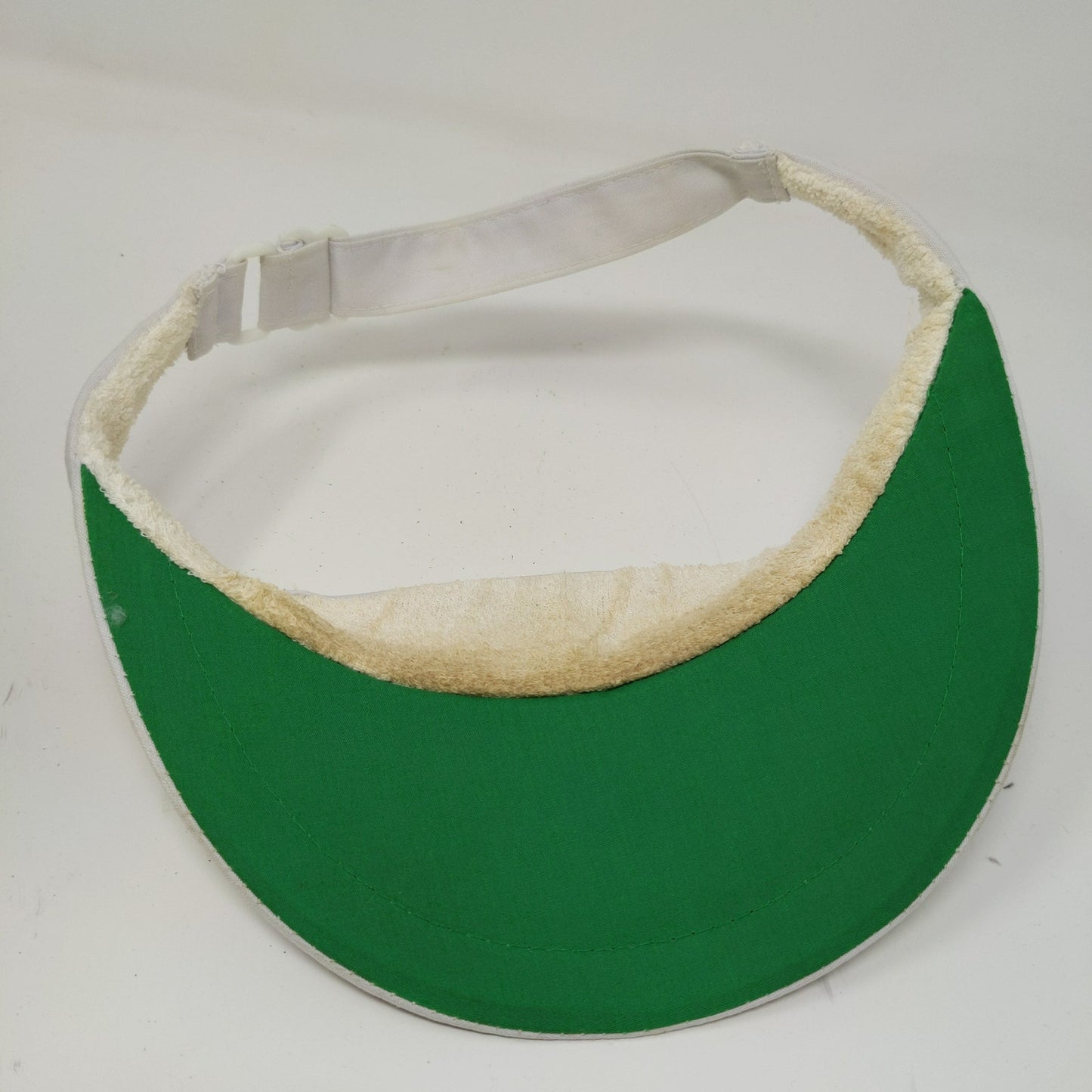 Burger King Atlanta Region Slideback Sun Visor Hat White Graphic Logo