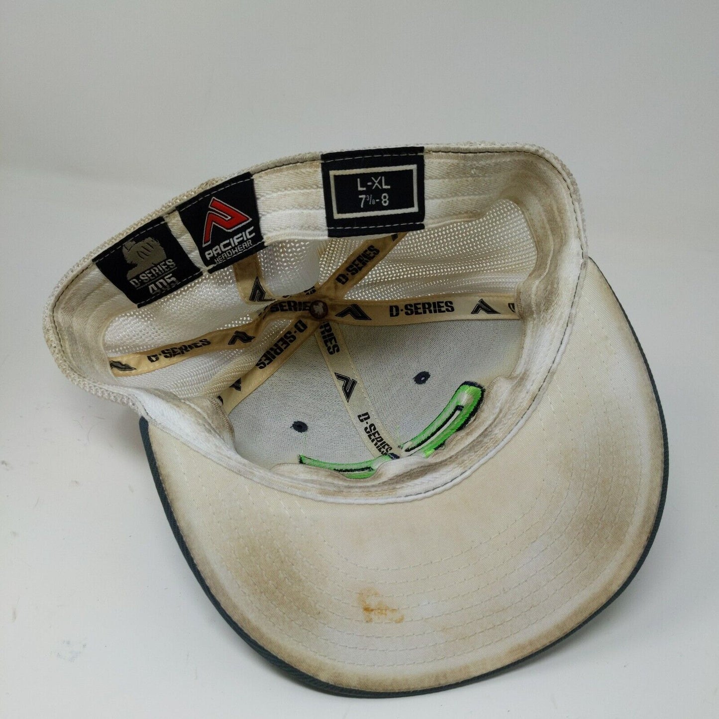 Vintage NASCAR Driver #55 Lime Green / Black Embroidered Baseball Hat