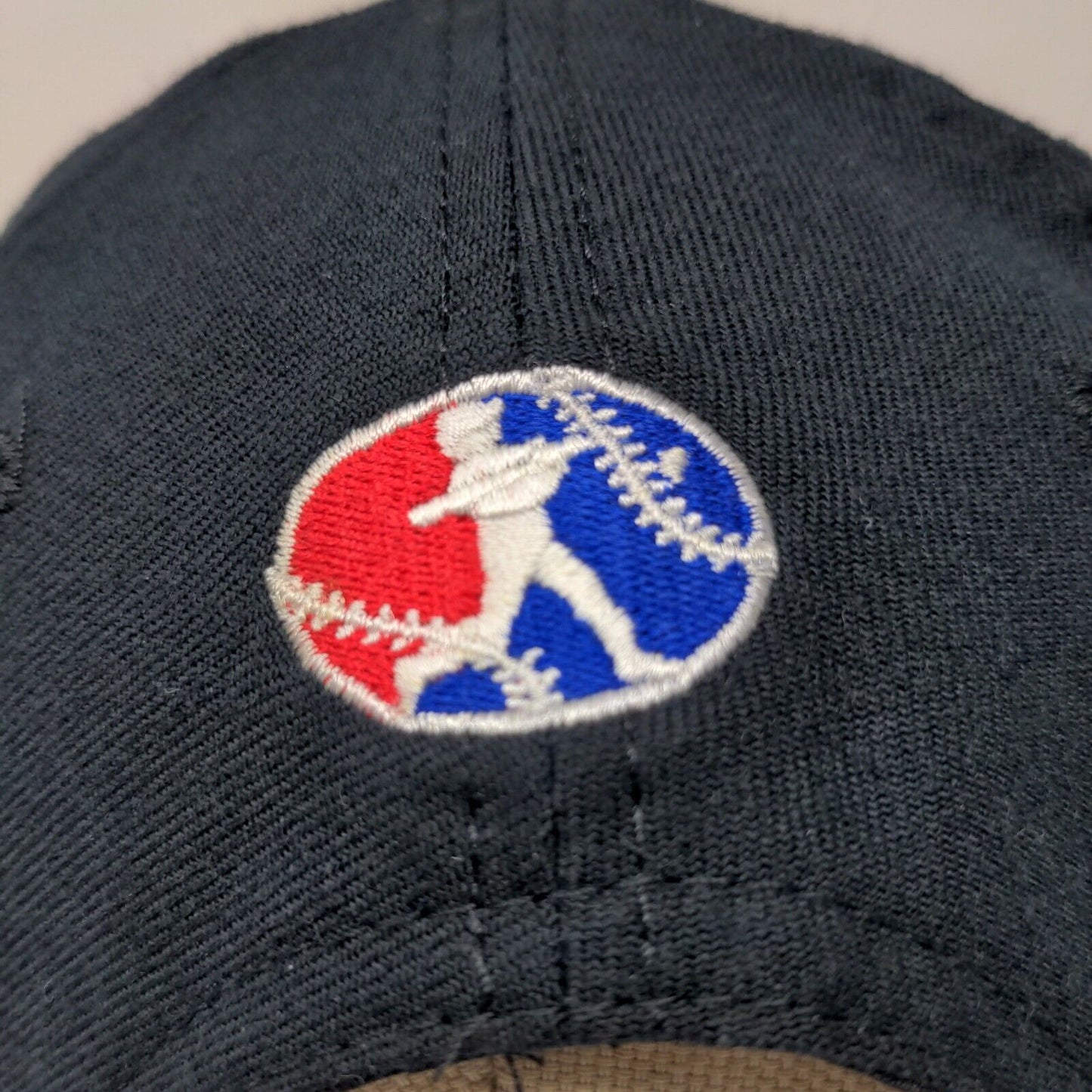 Little League Mens Central Regional Hat Black Red OSFA Snapback Vintage 2001