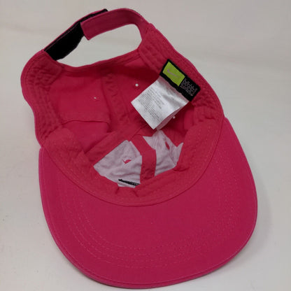 Nike Girl's Strapback Hat Pink Size Child Embroidered Swoosh Logo