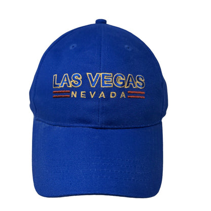 Western Supply Las Vegas Men's Slideback Hat Blue Embroidered Logo