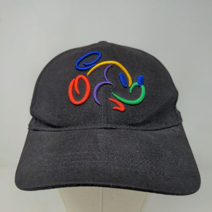 Walt Disney World Men's Slideback Hat Black OSFA Embroidered Mickey Mouse Logo