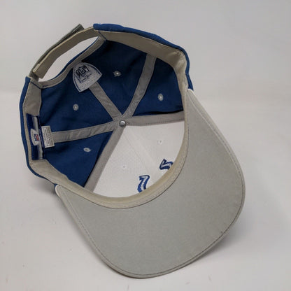 Reebok NFL Equipment Men's Strapback Hat Blue White Indianapolis Colts Logo