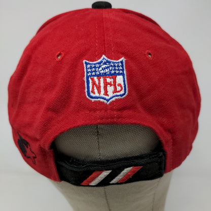 Starter Mens NFL Pro Line Tampa Bay Buccaneers Strapback Hat Red Embroidered