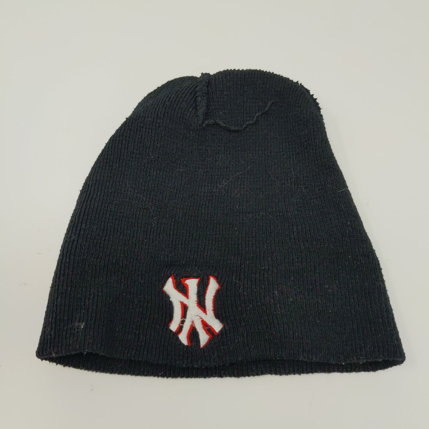 Toddler Baby MLB New York Yankees Beanie Toboggan Hat Black Embroidered Logo