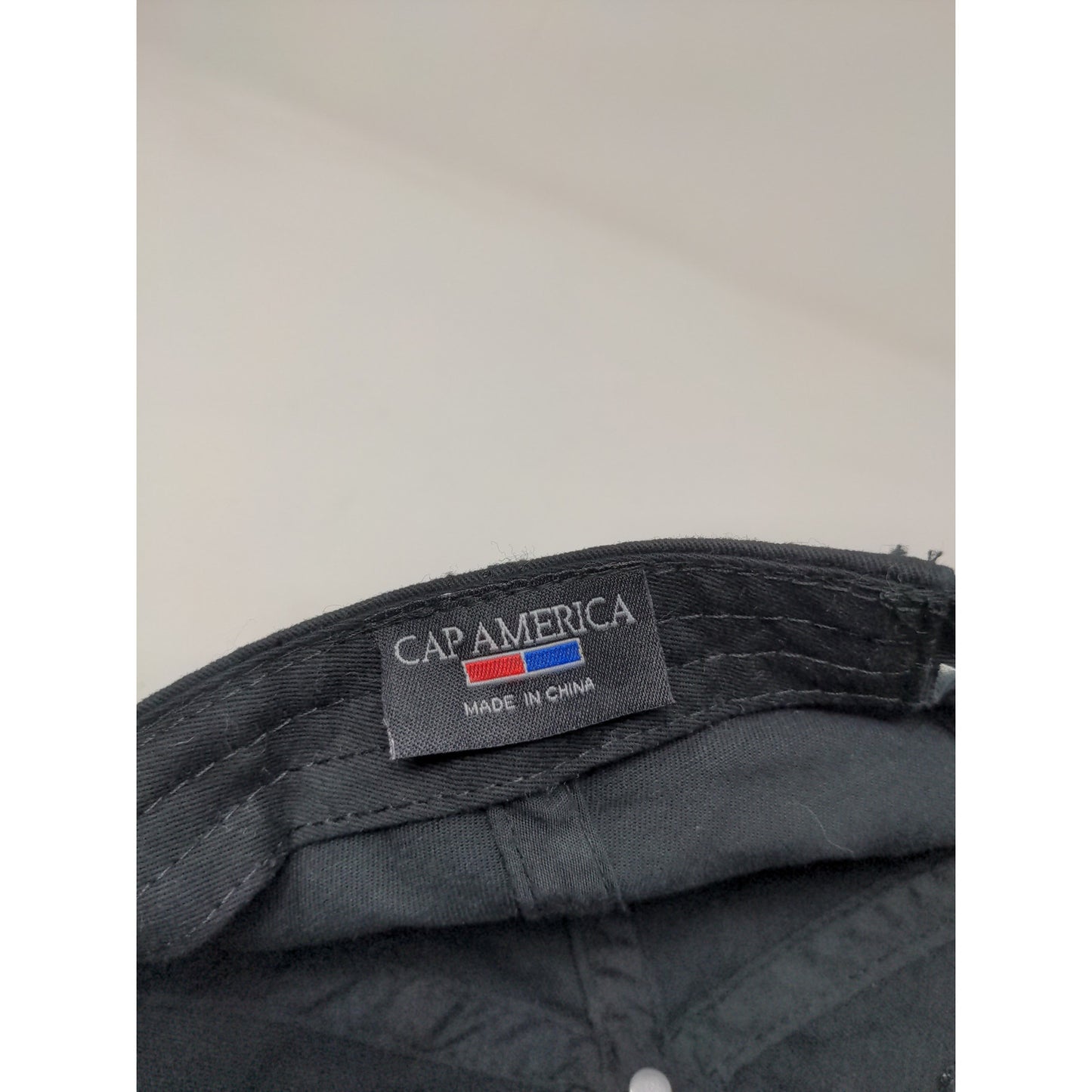 Purdue Slideback Hat Embroidered Logo Black Industrial Roundtable