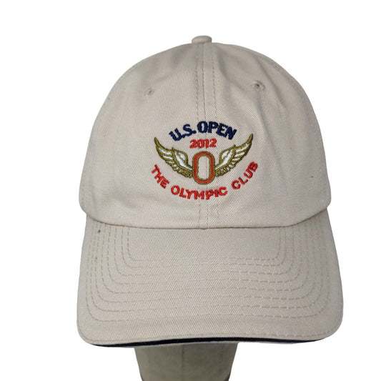 2012 US Open The Olympic Club Golf USGA Member Cream Baseball Cap Hat Embroider