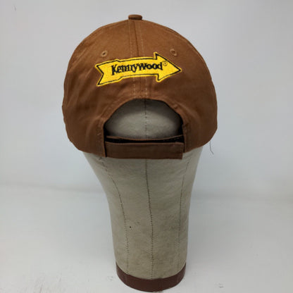 Pittsburgh Pirates Strapback Hat Brown Adjustable Embroidered Logo Kennywood