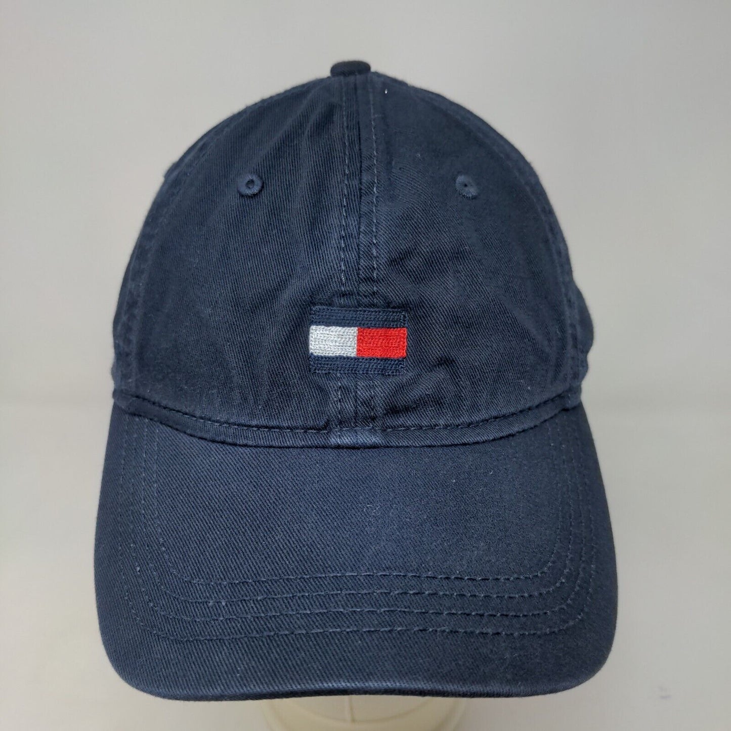 Tommy Hilfiger Men's Slideback Hat Blue Size OS Embroidered Logo Cotton