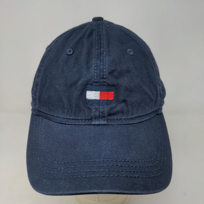 Tommy Hilfiger Men's Slideback Hat Blue Size OS Embroidered Logo Cotton