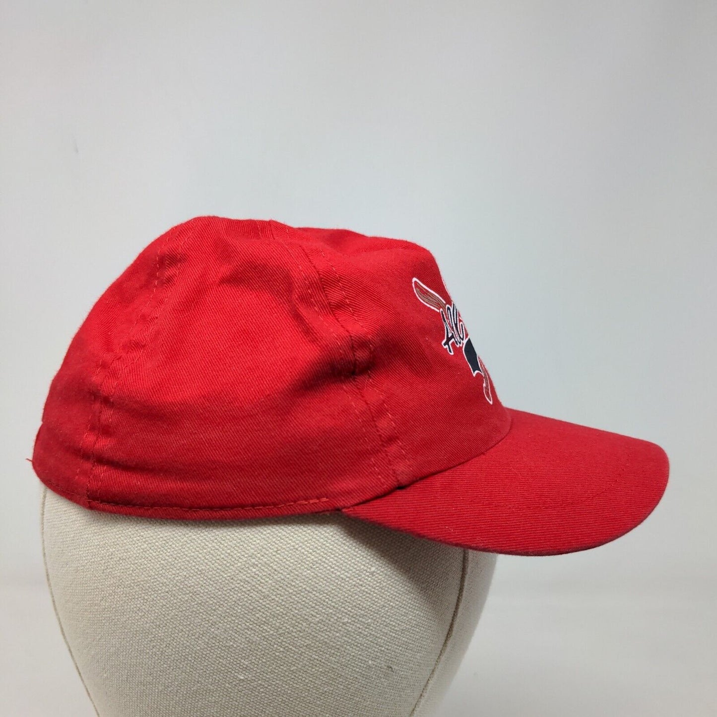 Unbranded Boy's Fitted Hat Brilliant Red Size OS Baseball All Star Logo